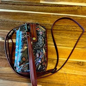 Sakroots phone wallet crossbody/wristlet